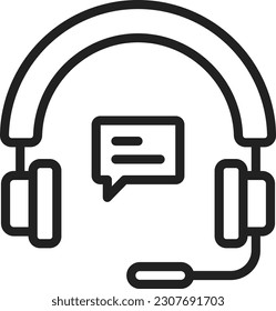 Call Center icon vector image. Suitable for mobile application web application and print media.