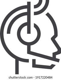 call center icon vector isolate