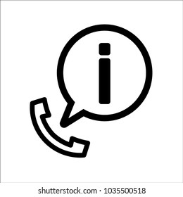 Call Center Icon Vector Logo Template