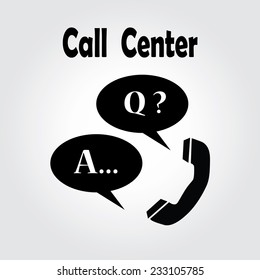 Call center icons  ,customer service icon vector 