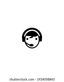 call center icon,vector best flat icon.