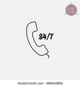 call center line icon