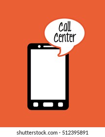 Call center line icon vector illustration graphic design
