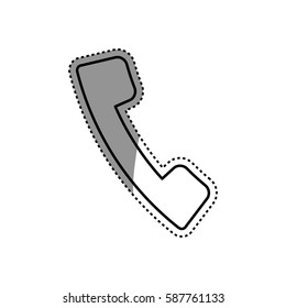 Call center line icon vector illustration graphic design