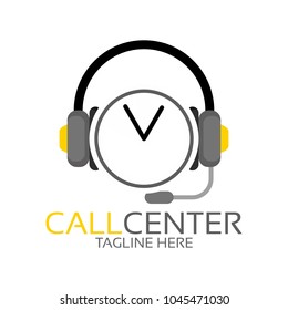 
Call Center Logo Icon Template Design. Vector Illustration