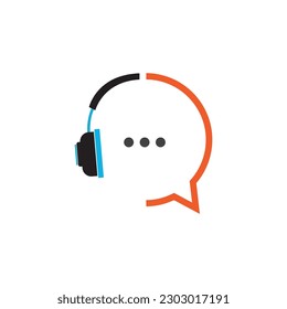 Call Center logo vector illustration design template