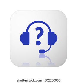 call center man icon