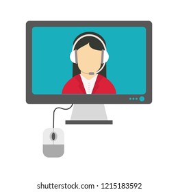 Call center online