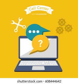 call center online computer technology