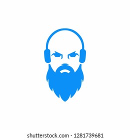 Call center operator with headset web icon design. Client services and communication, customer support, phone assistance, information, solutions. Vector