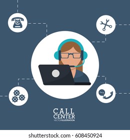 call center operator support helpline service