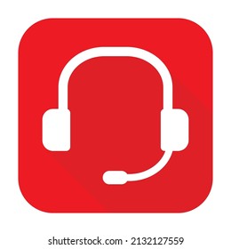 call center operator vector icon