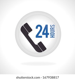 call center over white background vector illustration  