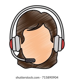 call center receptionist avatar