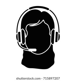 call center receptionist avatar