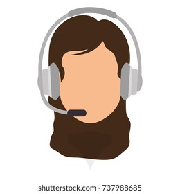 call center receptionist avatar