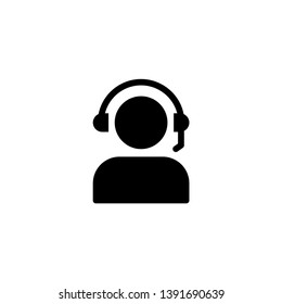 call center service icon vector illustration