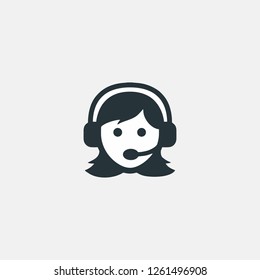 call center simple icon
