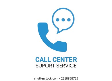 Call center support service vectors illustrations