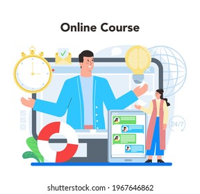 Call center or technical support online service or platform