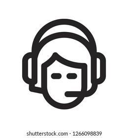 Call center vector icon