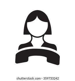 Call center vector icon