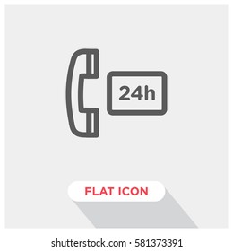 Call center vector icon