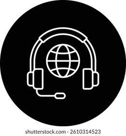 Call Center vector icon. Can be used for printing, mobile and web applications.