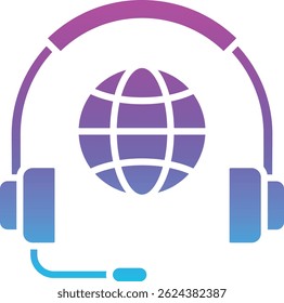 Call Center vector icon. Can be used for printing, mobile and web applications.