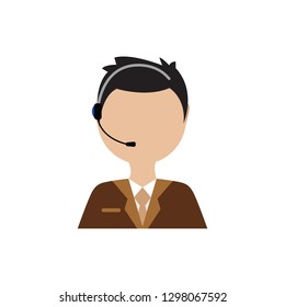 Call Center Worker