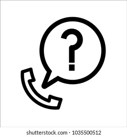Call Center,information Icon Vector Logo Template