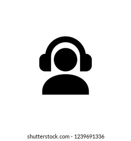 Call centre icon. Support service sign