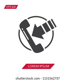 call centre vector icon symbol