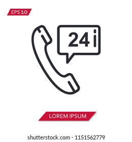 call centre vector icon symbol