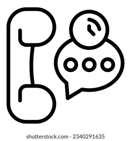 Rufen Sie das Chat-Support-Symbol auf, um einen Vektorgrafik zu erstellen. Kundenzentrum. Online-Kontakt
