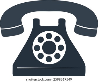 call i con illustration vector art design