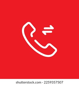 Call connection icon, common graphic resources, vector illustration.