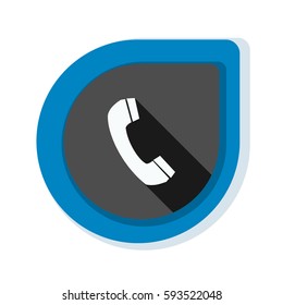 Call Contact button Illustration