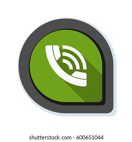 Call Contact button Illustration