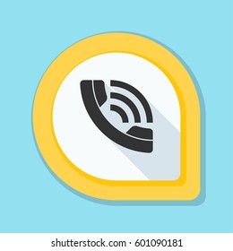 Call Contact button Illustration