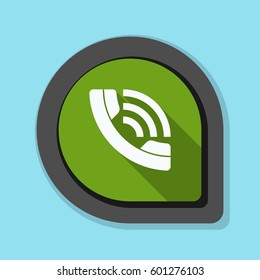 Call Contact button Illustration