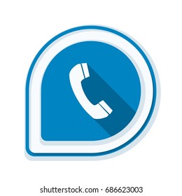 Call Contact button Illustration