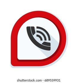 Call Contact button Illustration
