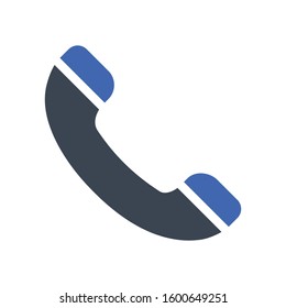 Call, contact icon, Vector graphics