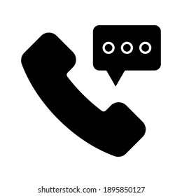 Llama, contacto, imagen vectorial de icono de teléfono. También se puede utilizar para la comunicación. Idóneo para aplicaciones web, aplicaciones móviles y medios impresos.