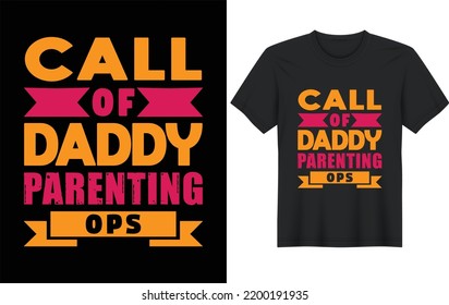 Llamada de papi padre con diseño de camisetas, vectores de diseño de camisetas para el día de los padres, diseño de camisetas para papi, Para la impresión de camisetas y otros usos.