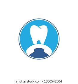 Call Dental logo design template. Dental call logo design icon.
