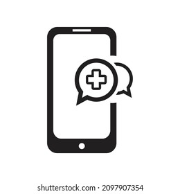 Call doctor icon design vector illustration