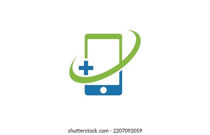 Call Doctor Icon. Emergency Call Icons. Telemedicine Or Telehealth Virtual Visit. Video Visit Between Doctor And Patient.