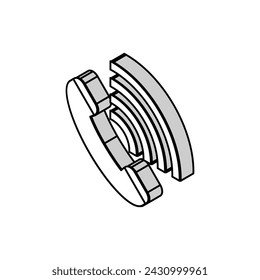 call emergency isometric icon vector. call emergency sign. isolated symbol illustration